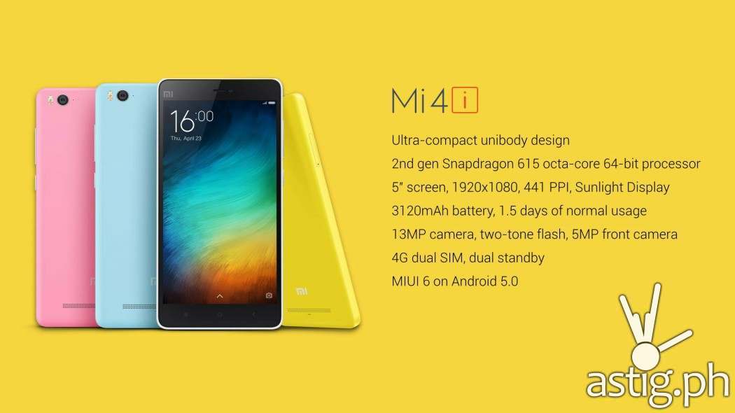 Mi 4i Xiaomi Philippines