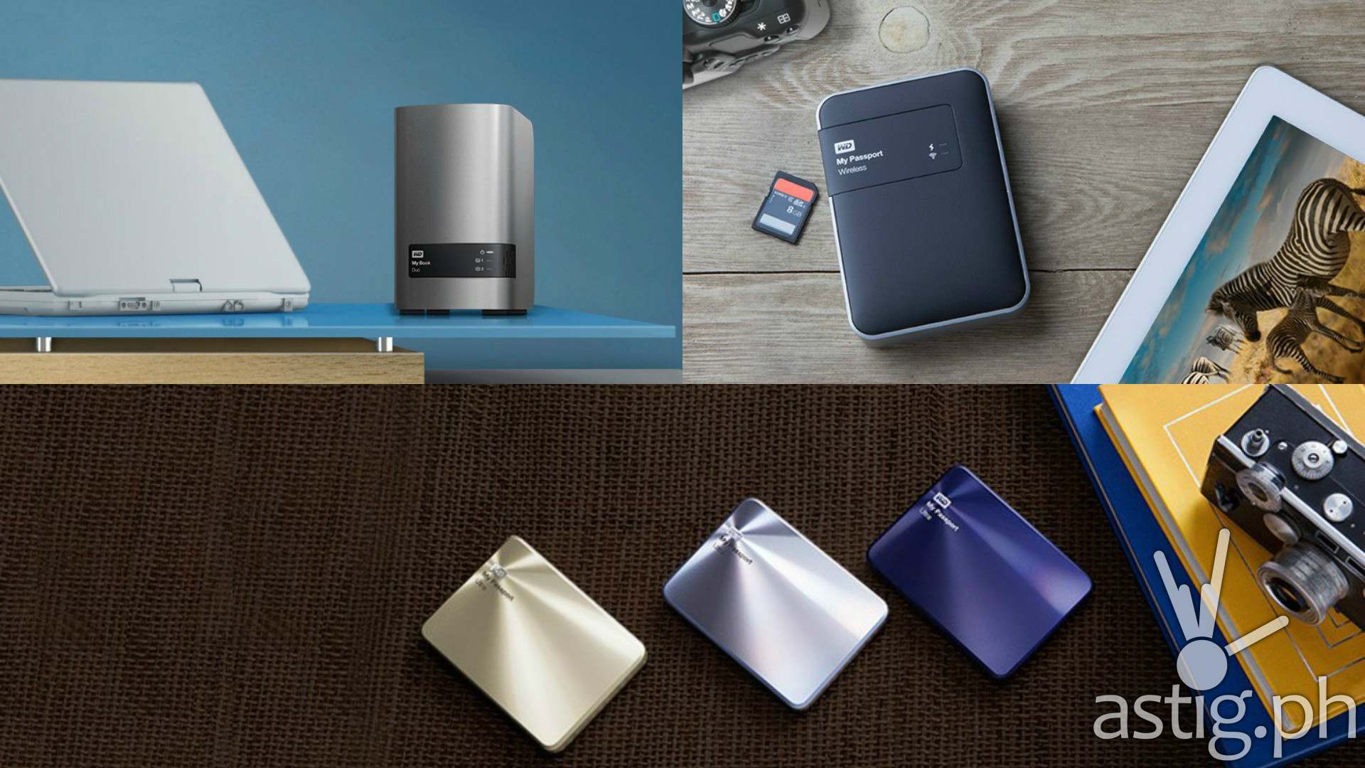 WD external storage drive