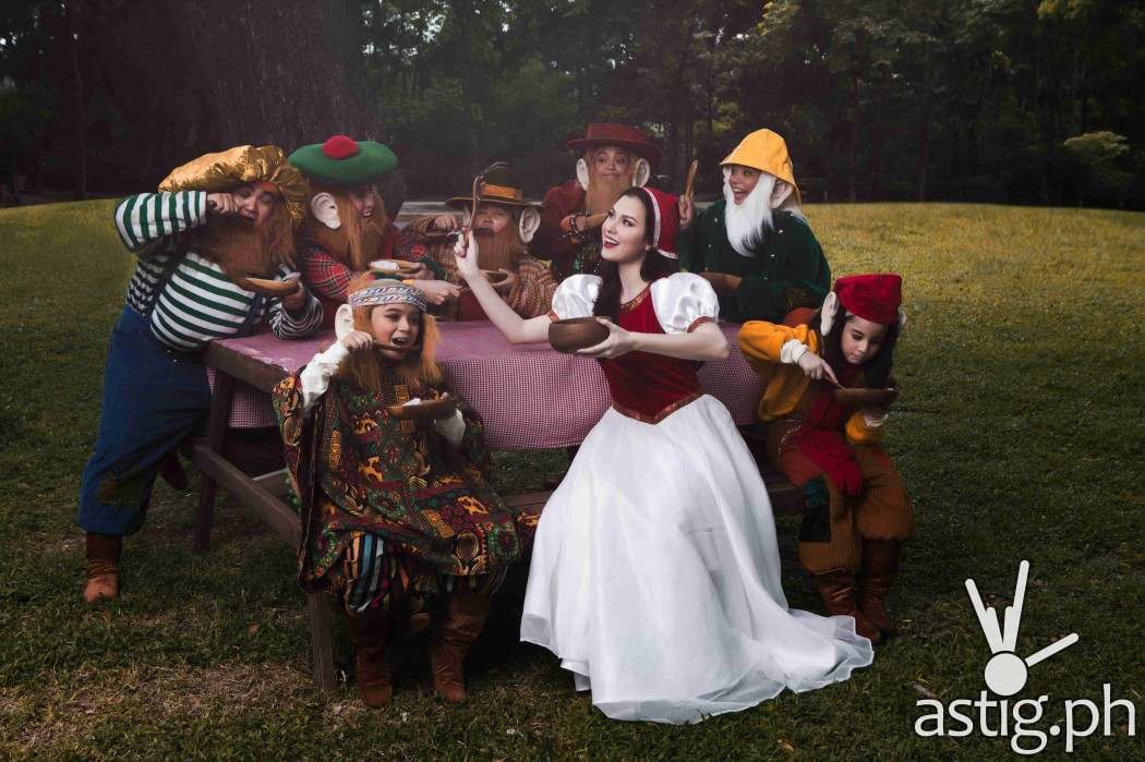 Alana Vicente (Snow White) and the Dwarfs