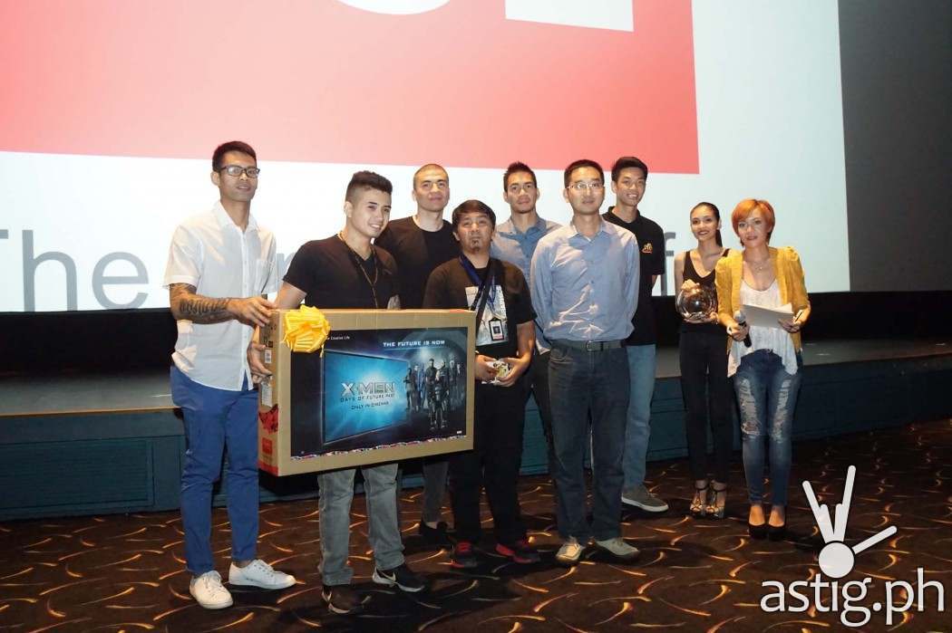 The winner of a new TCL HD TV