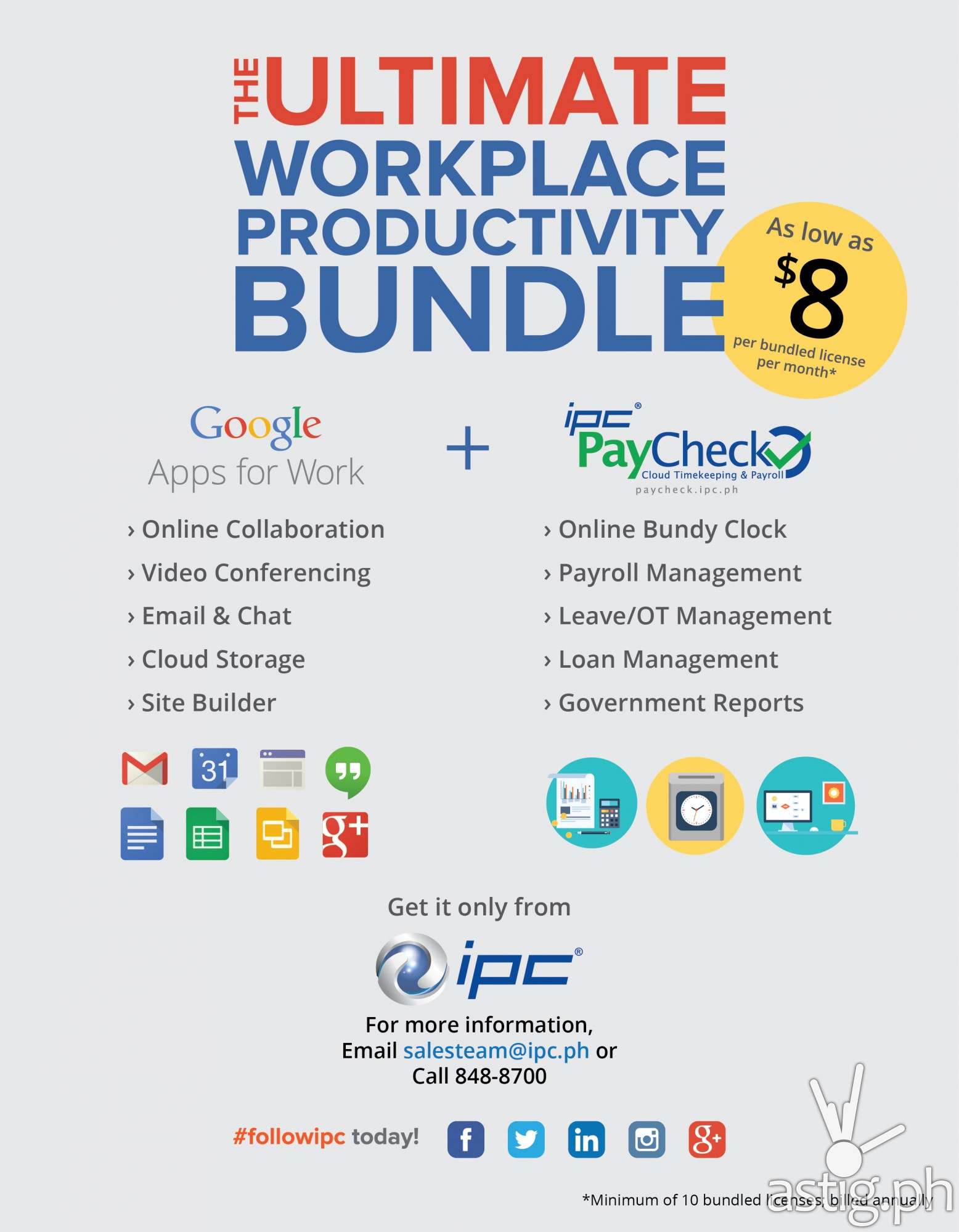 IPC Google Apps bundle