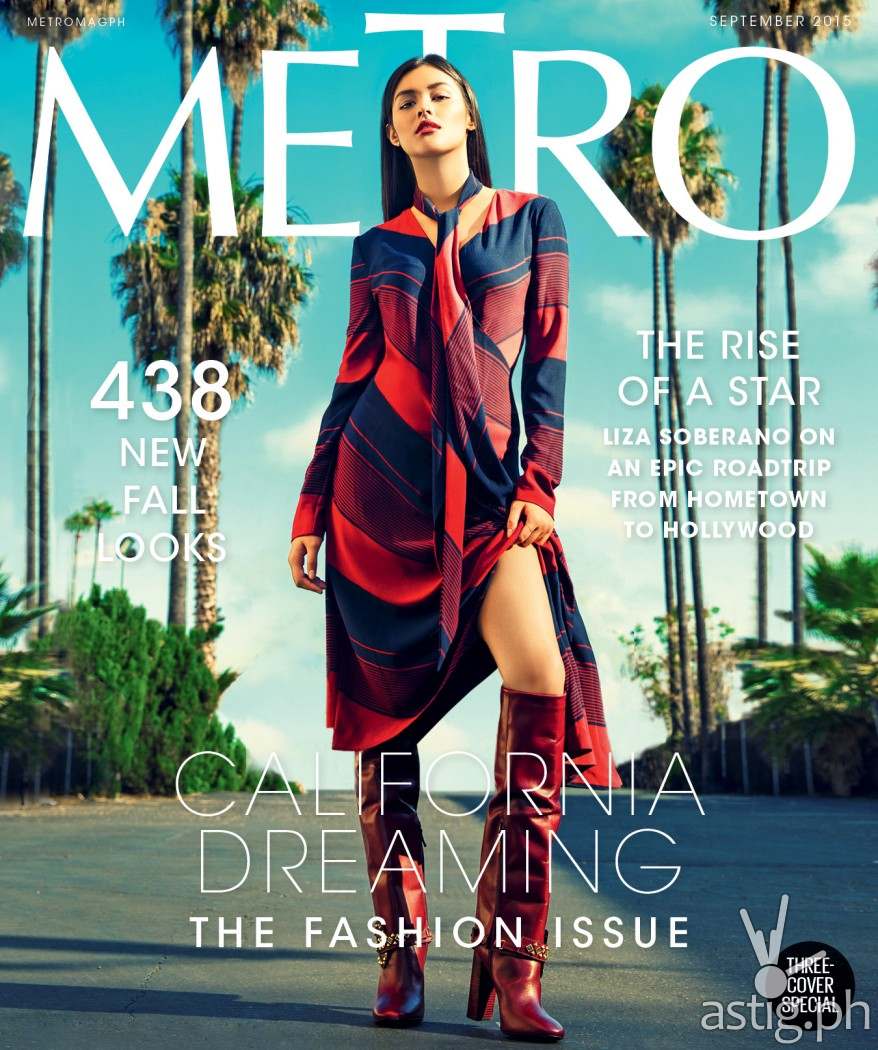 Liza Soberano Metro magazine cover