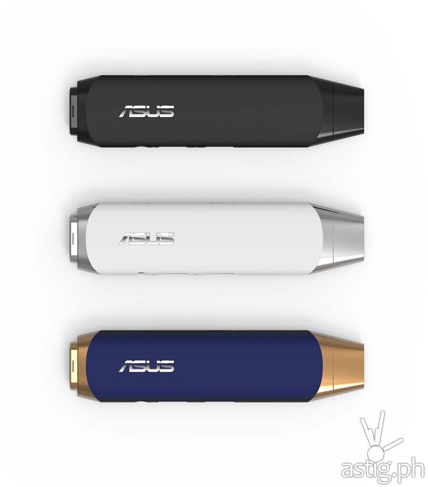 ASUS VivoStick PC 3 colors vertical