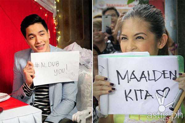 AlDub is Alden Richards and Yaya Dub (Maine Mendoza)
