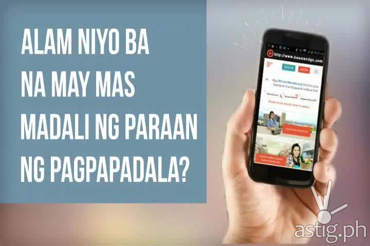 You can remit money using the BeamAndGo website or mobile app