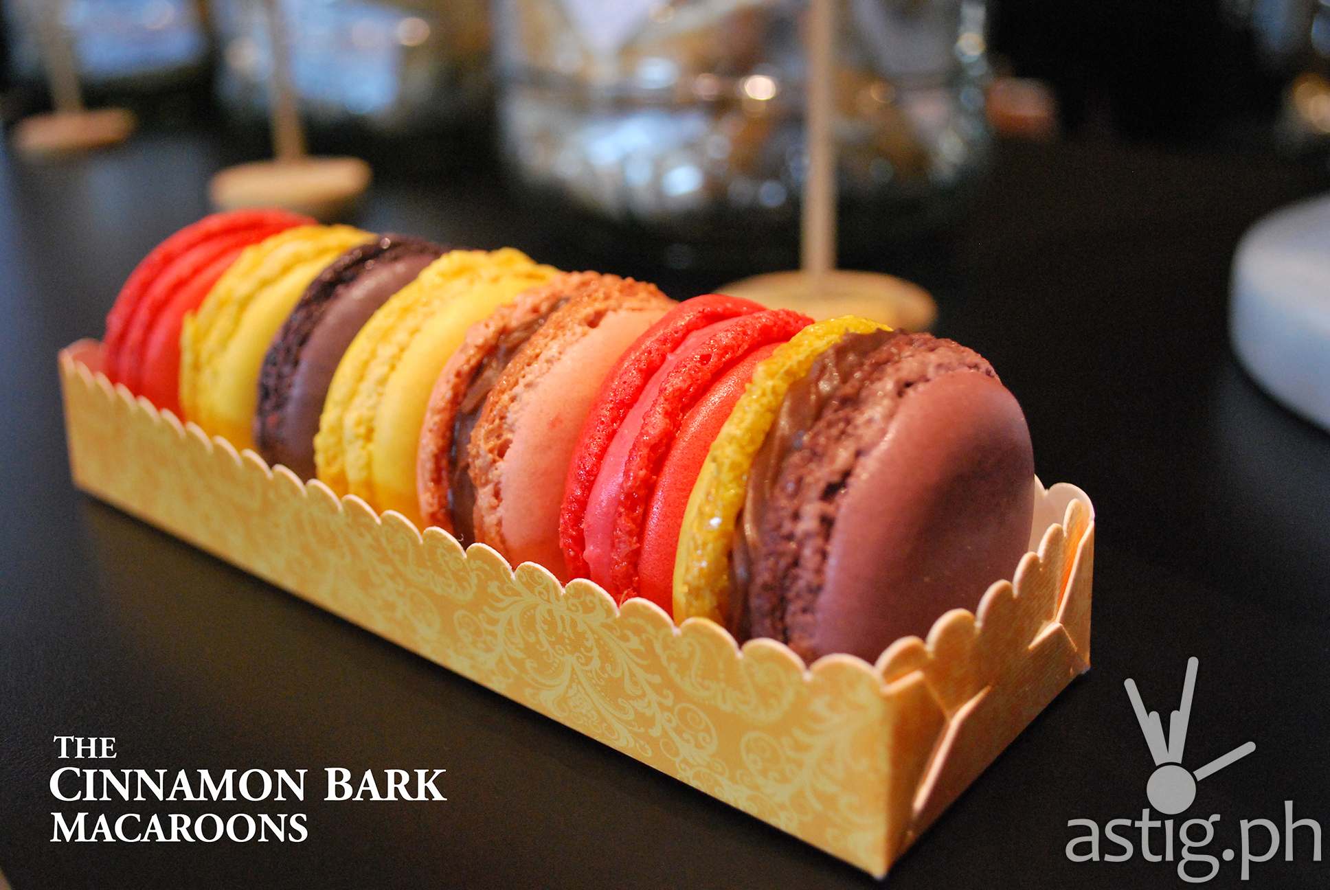 City Garden Grand's French Macaron at the Cinnamon Bark