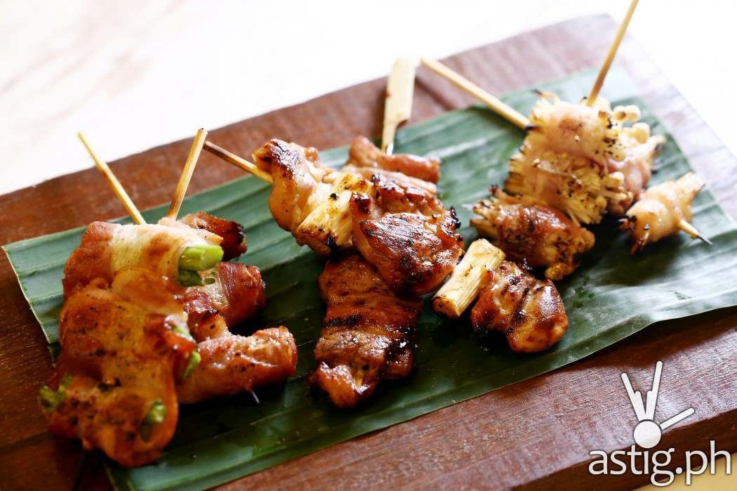 Enoki Mushroom Yakitori