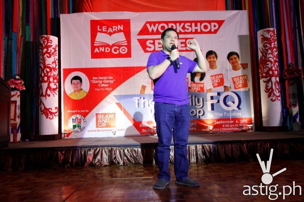 Iriga City Mayor Ronald Felix “Gang-gang” Alfelor