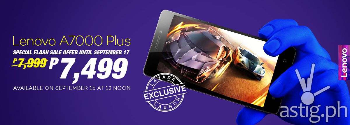 Lenovo A7000 Plus sale Lazada