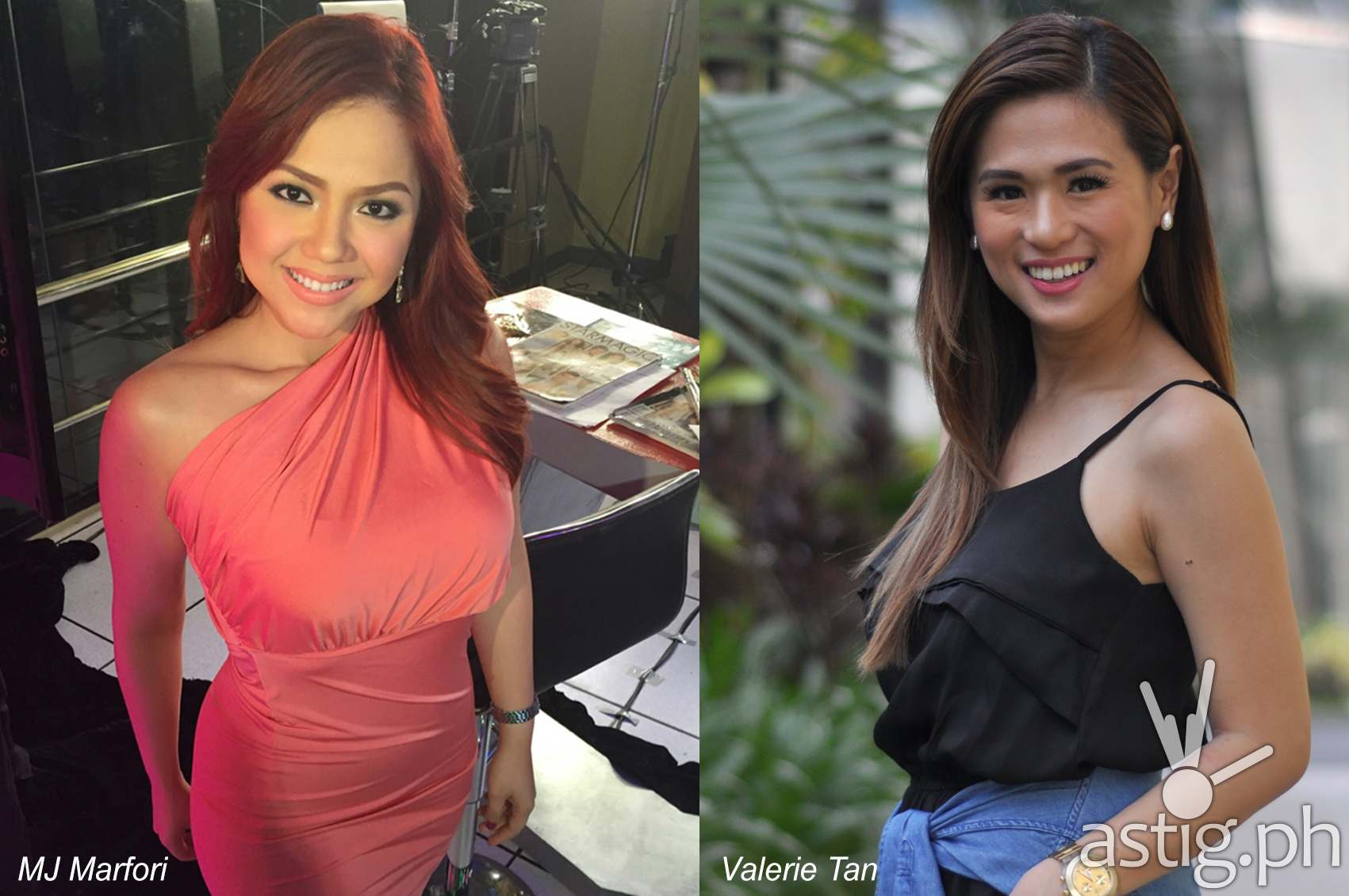 Mj Marfori and Valerie Tan