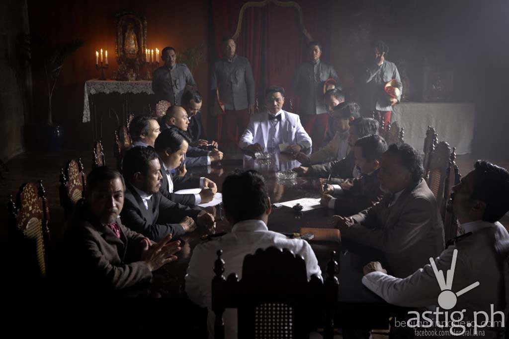 The cabinet meeting scene in Heneral Luna is really intense