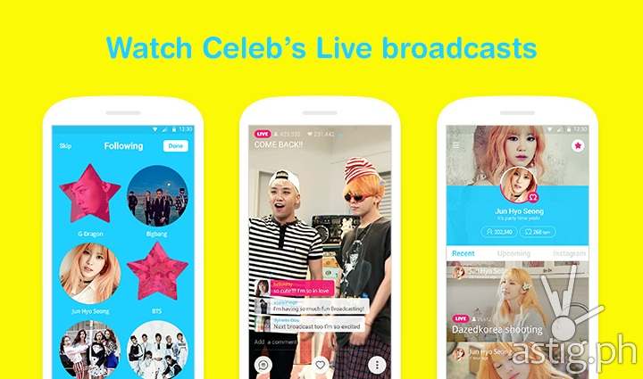V app