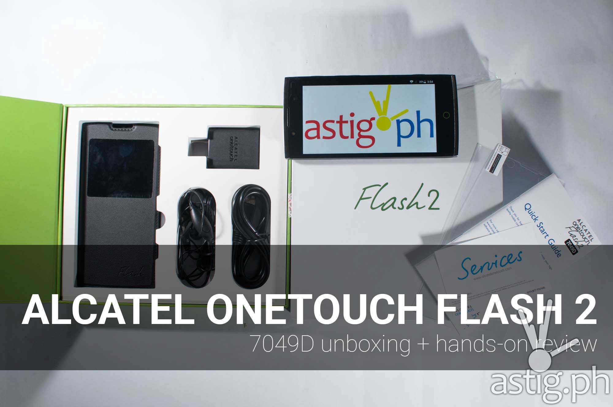 alcatel onetouch flash 2 review unboxing hands on