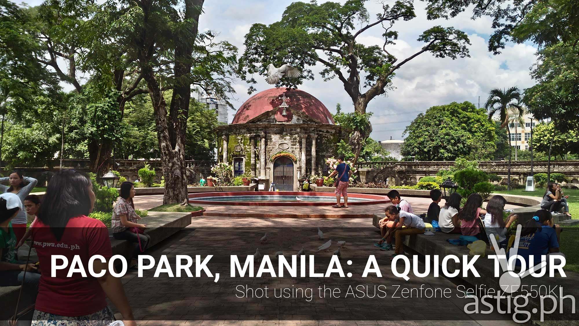 paco park manila tour video ASUS Zenfone Selfie