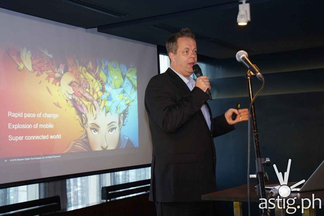 Mr. Simon Whitford, WD Regional Marketing Manager for APAC