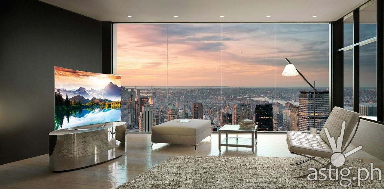 LG Curved 4K OLED TV