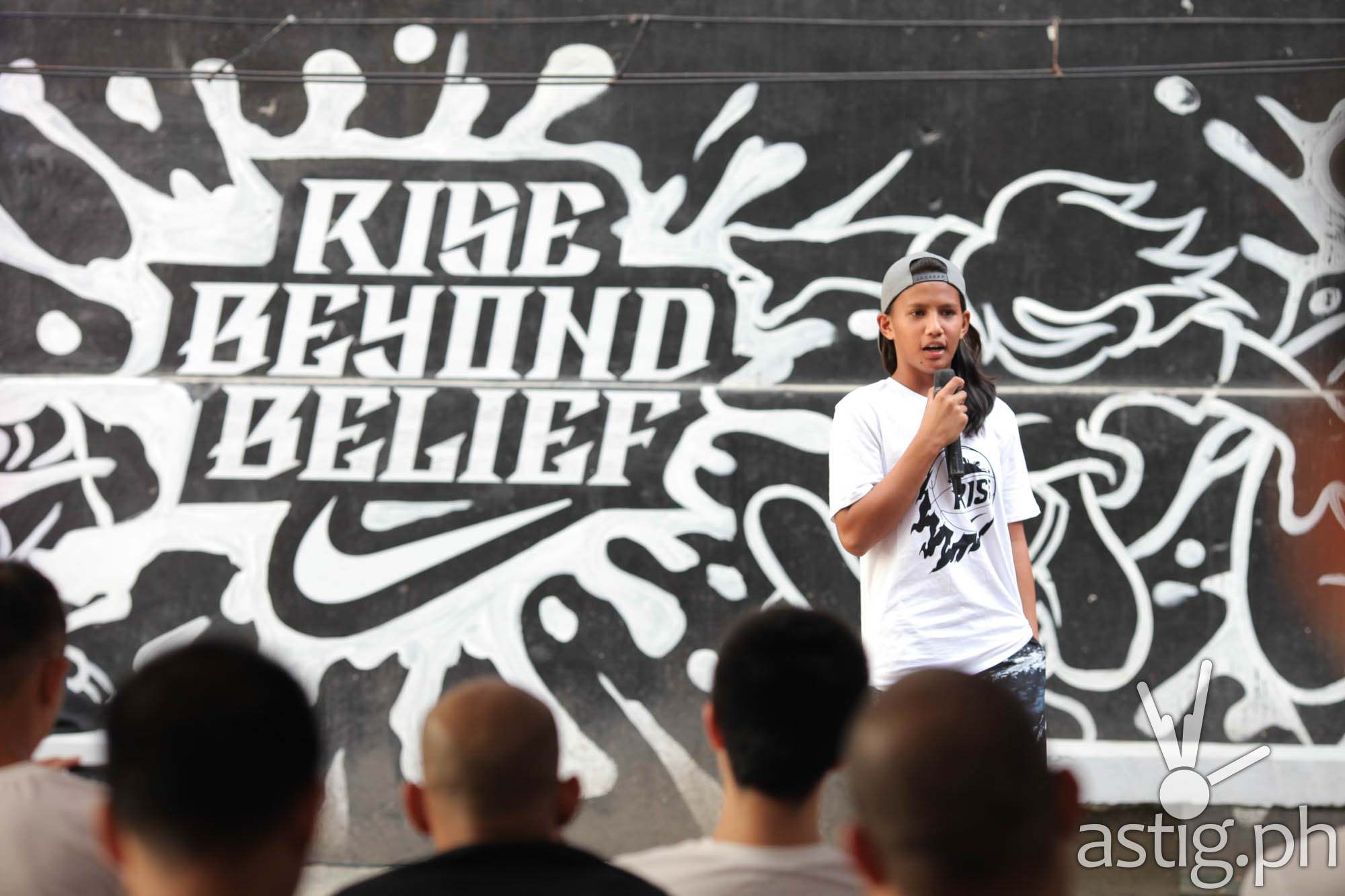 NIKE WE RISE - 2. Rise player Kristine Cayabyab sharing her Rise story and where it has landed her now