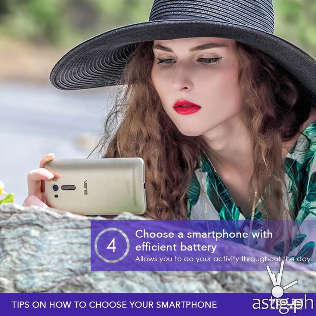 TIP #4: How to choose a smartphone with a long battery life