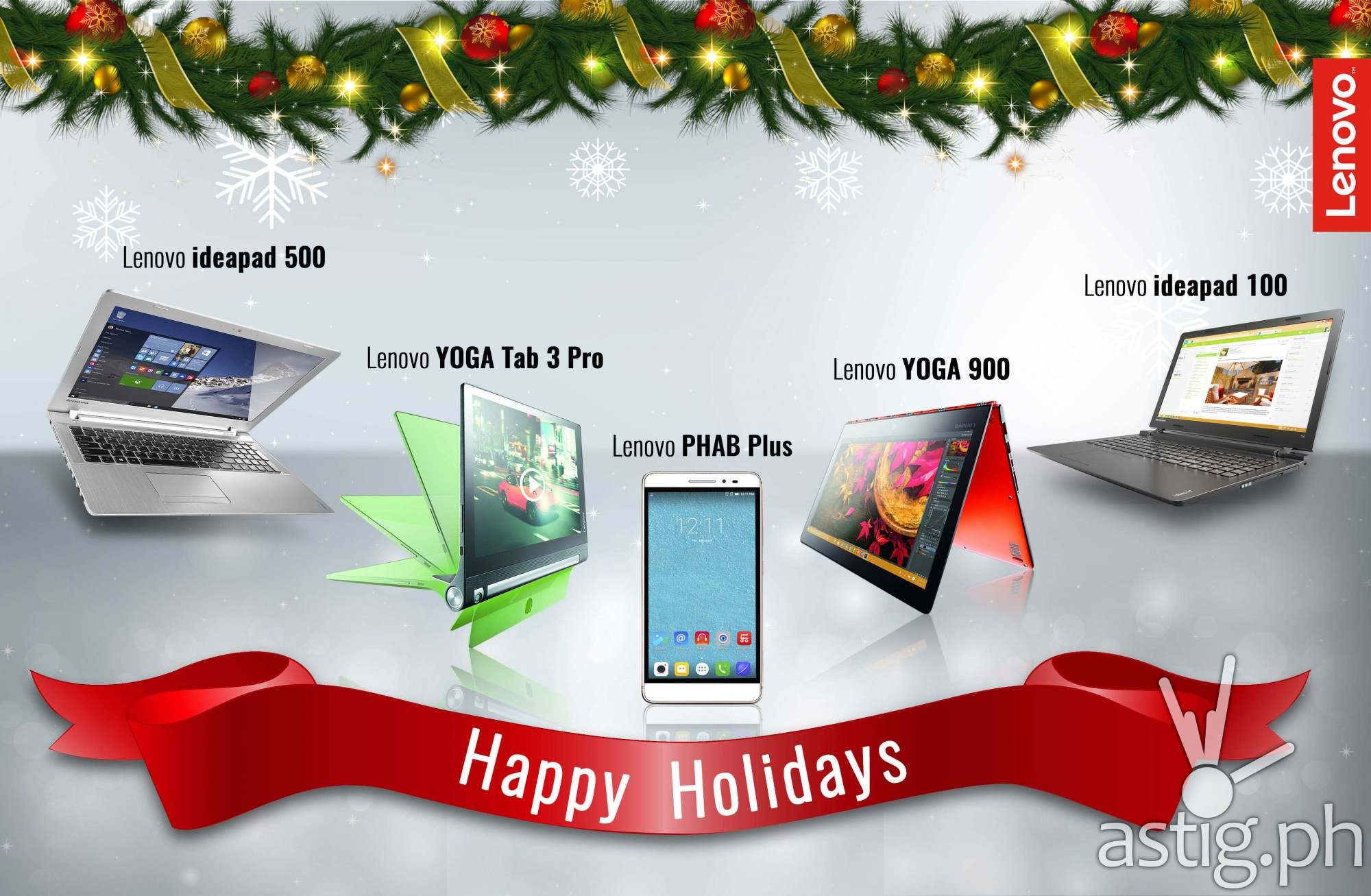 Look Forward to an Enjoyable, Productive 2016 with the Lenovo Holiday Gift Guide