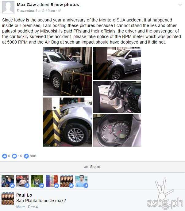 sudden acceleration mitsubishi montero