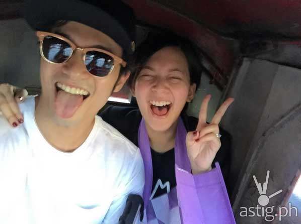 Kean Cipriano and wife Chynna Ortaleza Cipriano