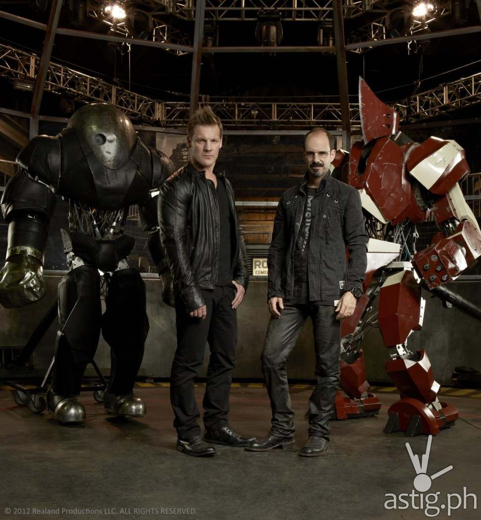 Robot Combat League is hosted by Chris Jerico from WWE