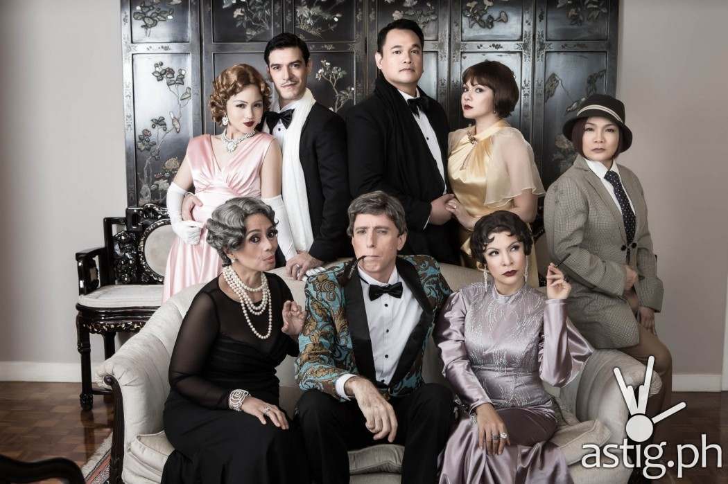 The Game's Afoot: comedy-mystery production by Repertory Philippines