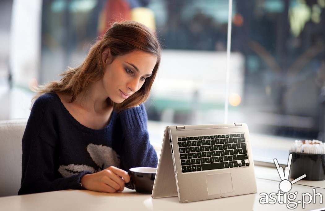 ASUS VivoBook laptop computer TP301