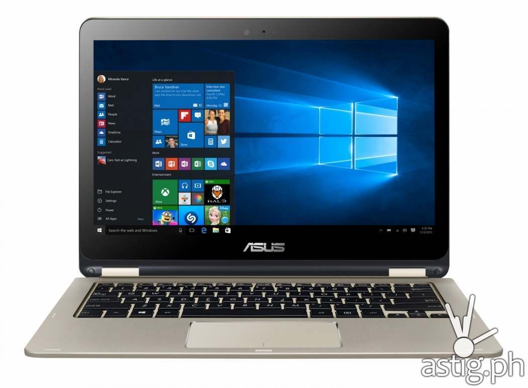 ASUS VivoBook laptop computer TP301