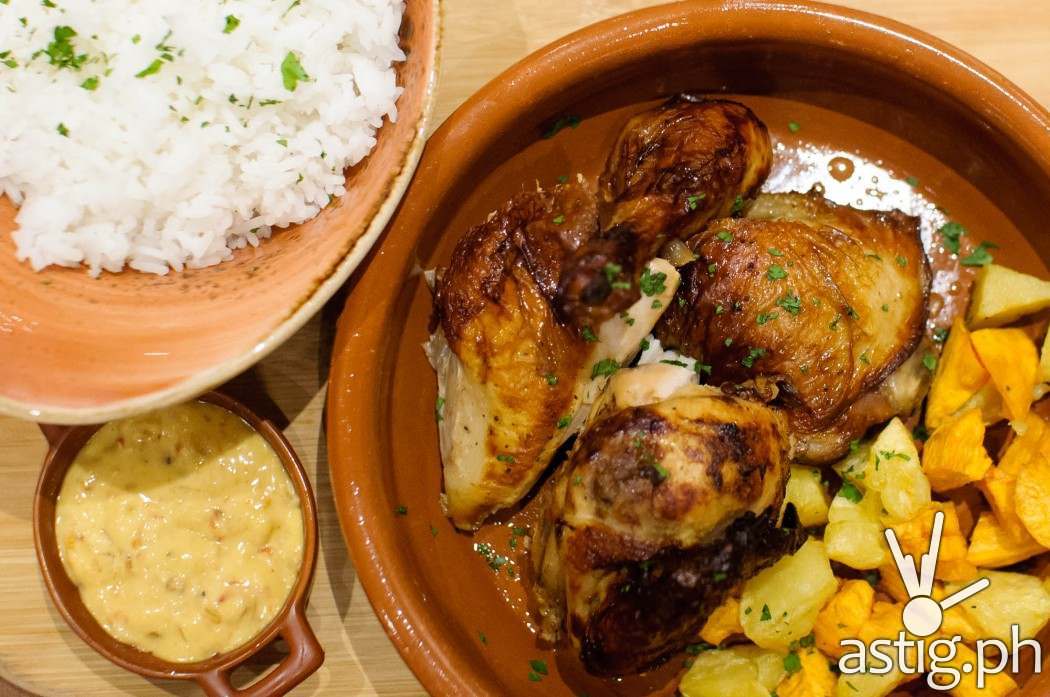 Main dish: Enye Roasted Chicken with Root Vegetables (Php 490) at Café Enye Eastwood Libis Quezon City