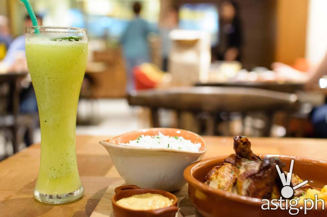 Ice-blended Calamansi-Cucumber (Php 90) at Café Enye Eastwood Libis Quezon City