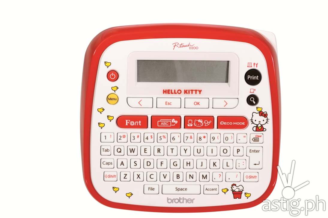 Hello Kitty Labelling Machine Brother PT-D200KT