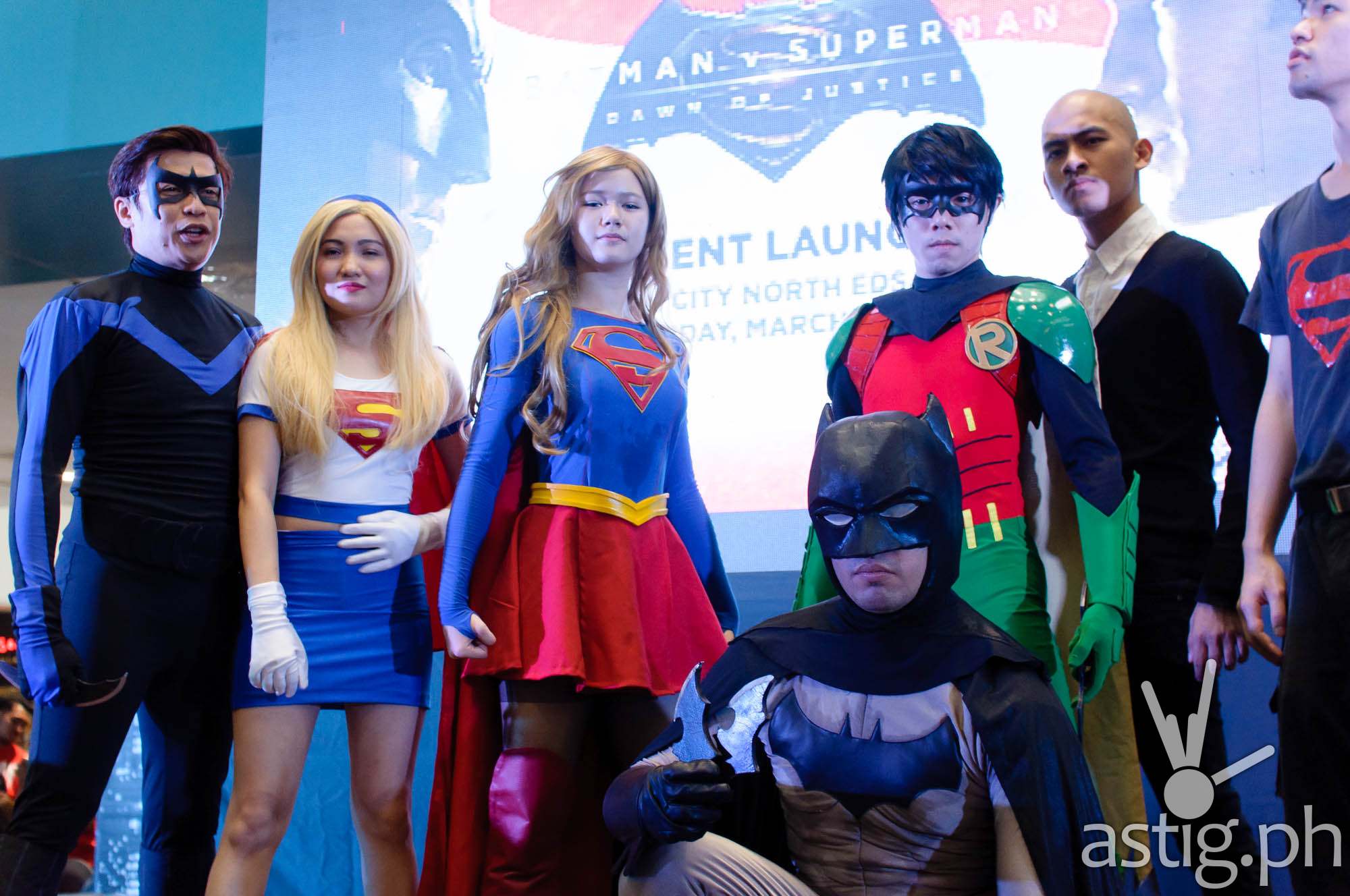 Batman v Superman Philippines launch cosplayers