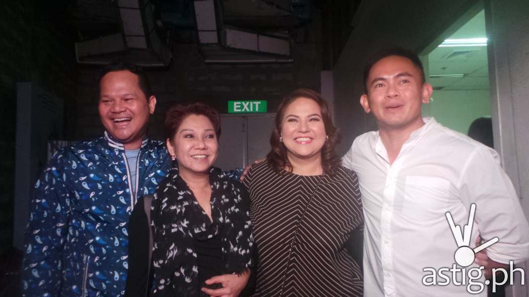 Bayani Agbayani, Beverly Salviejo, Karla Estrada and Jayson Gainza