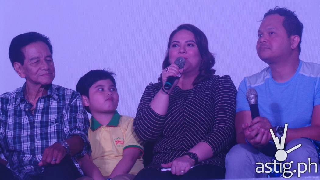The Family: Mar Lopez, Jesse James Ongteco, Karla Estrada and Bayani Agbayani