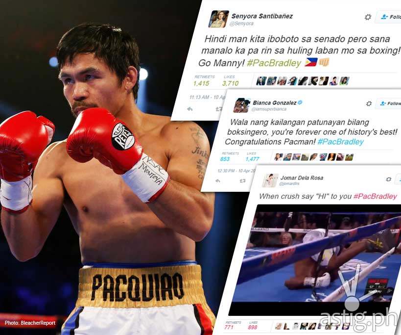 Manny Pacquiao vs Timothy Bradley Results