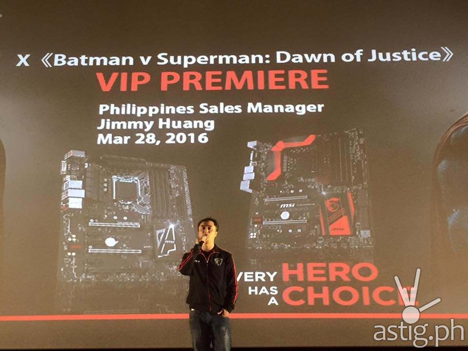 Michael Liang MSI SEA Manager