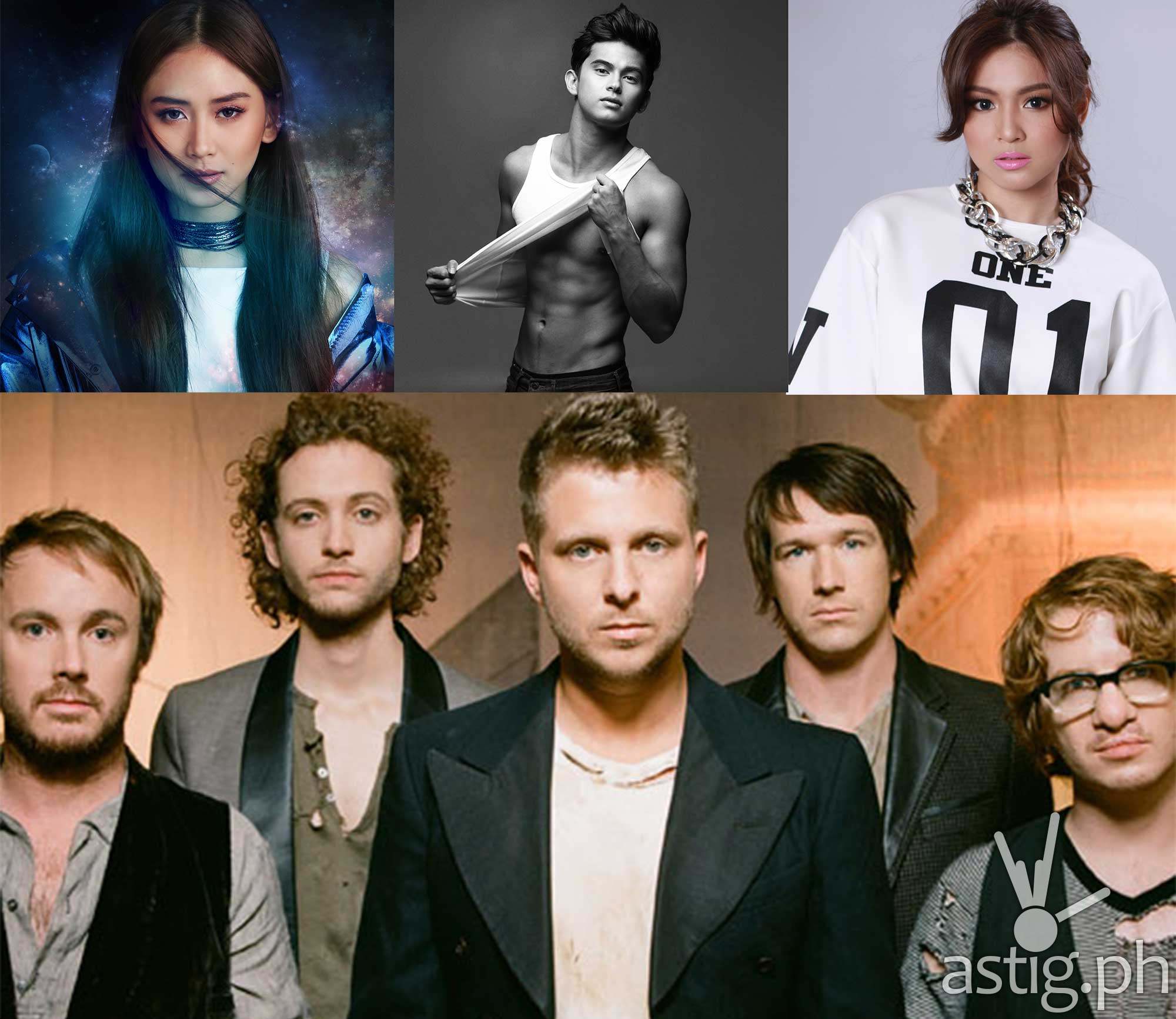 Sarah Geronimo James Reid Nadine Lustre One Republic MTV Music Evolution Manila 2016