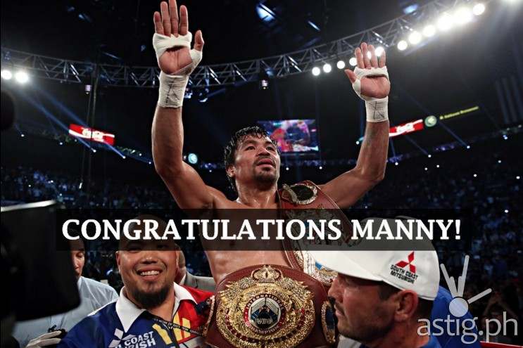 Manny Pacquiao vs Timothy Bradley Results