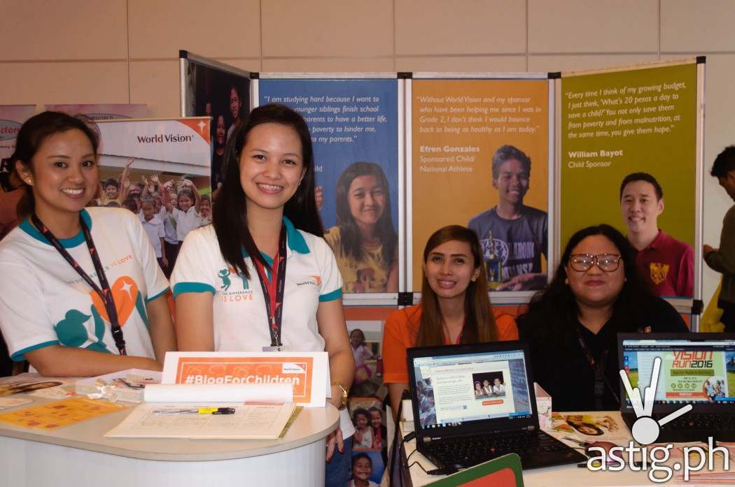 Wold Vision Philippines at Blogapalooza 2016
