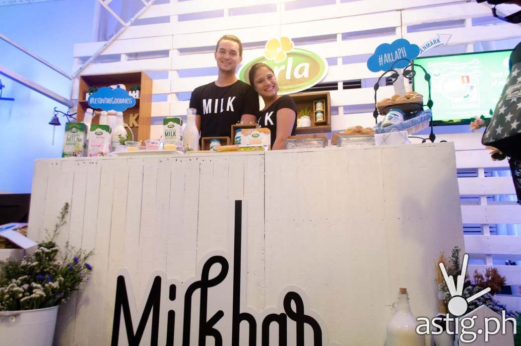 Arla booth at Blogapalooza 2016