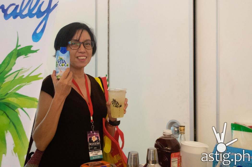 Buko juice cocktail by Vita Coco at Blogapalooza 2016