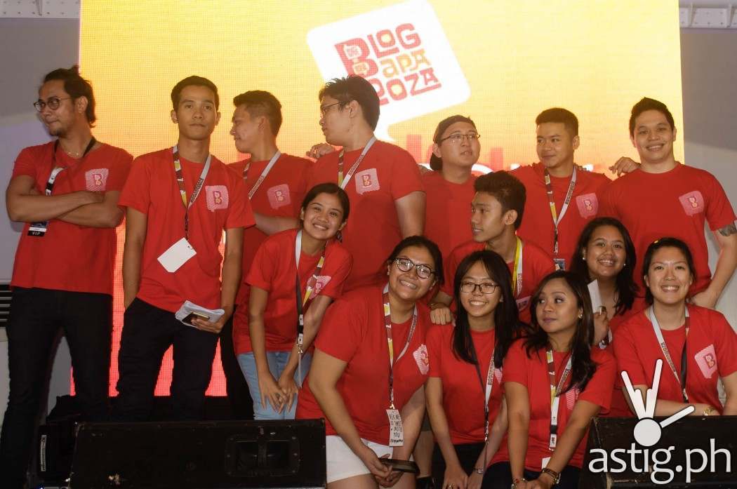 Managing Directors Ace Gapuz, Vince Golango, and Francis Simsim with the Blogapalooza 2016 team