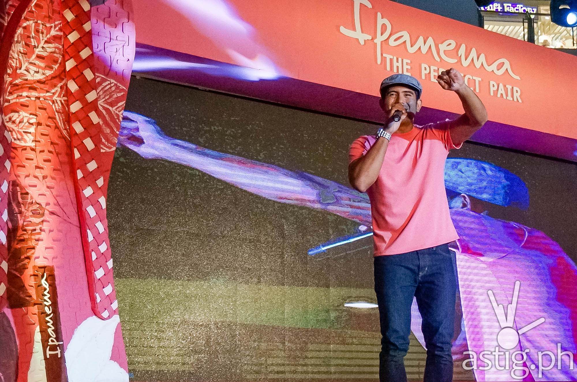 Gerald Anderson at Ipanema Perfect Pair event