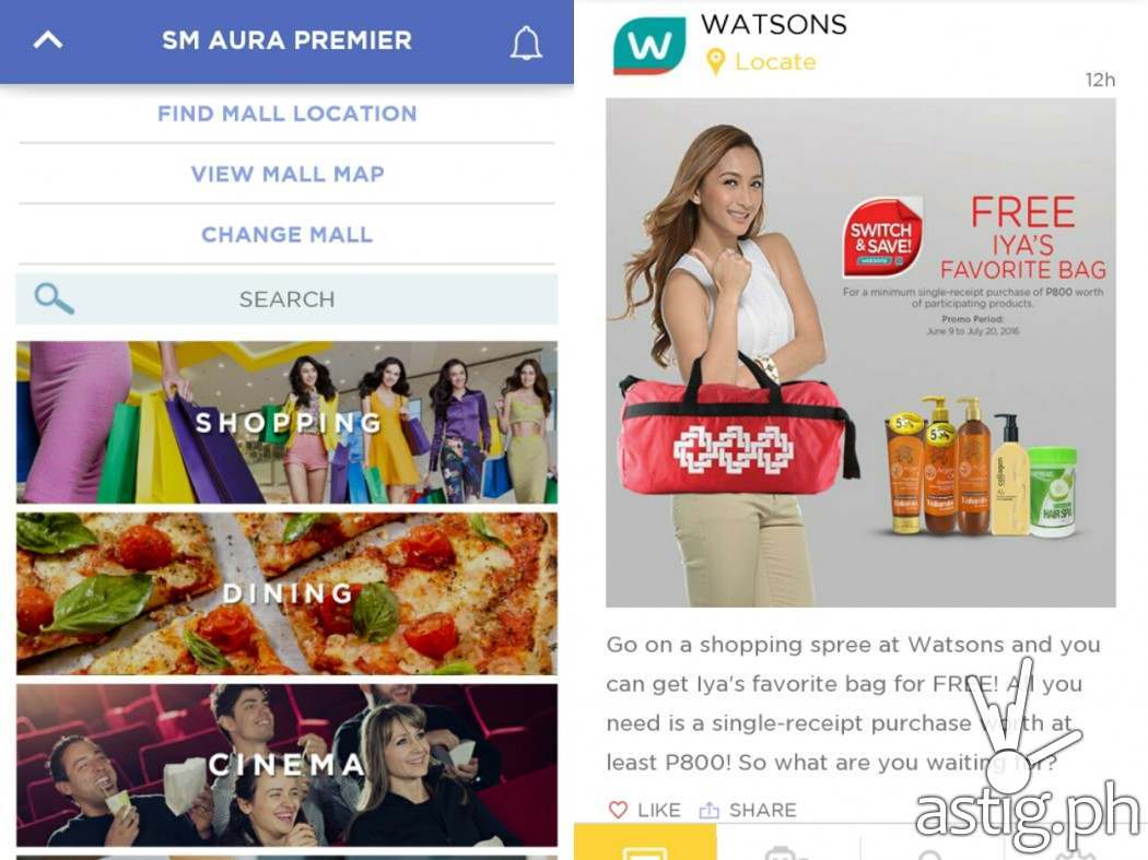 SM Supermalls mobile app has it all for you: discounts, shop finders, and movie schedules!