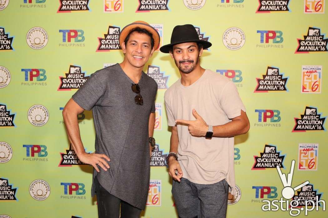 Gary V & Gab Valenciano at the MTV Music Evolution Manila 2016 Press Briefing on 24 Jun Pic 6 (Credit - MTV Asia & Jasper Lucena)