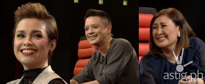 The Voice Kids coaches Lea Salonga, Bamboo, Sharon Cuneta