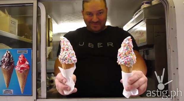 uber ice cream manila philippines