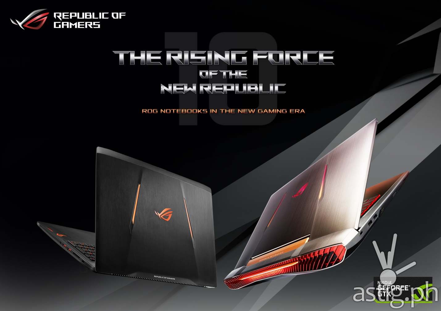 ASUS ROG G752 and ASUS ROG Strix GL502 gaming laptops