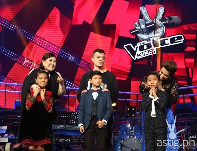 Coach Sharon and Antonetthe, coach Bamboo and Justin, coach Lea and Joshua